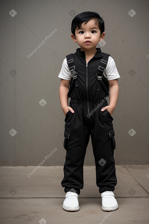 Thai infant boy with  black hair