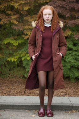 Zimbabwean young adult female with  ginger hair