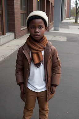 Child boy with  brown hair