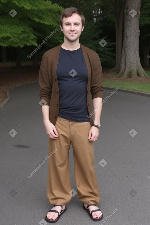 Irish adult male with  brown hair