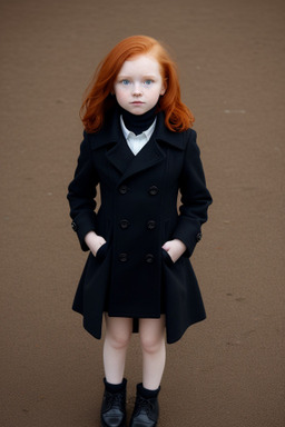 Child female with  ginger hair