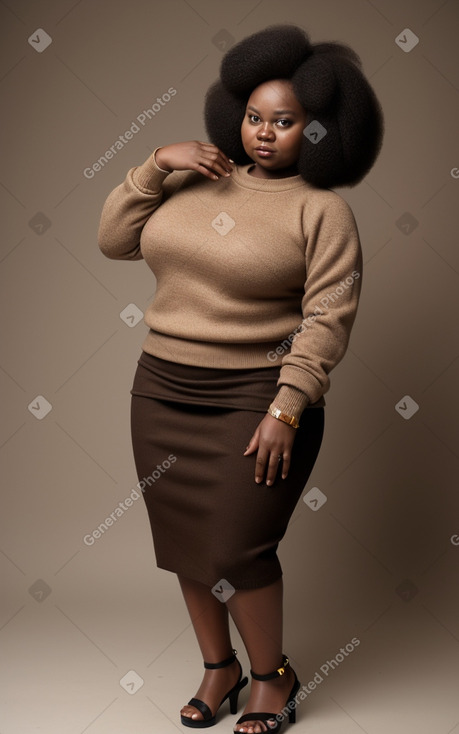 Togolese 45 years female with  brown hair