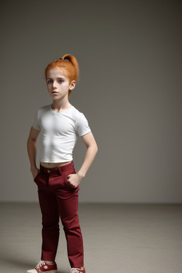 Turkish child boy with  ginger hair