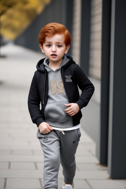 Azerbaijani infant boy with  ginger hair