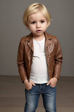 Brazilian infant boy with  blonde hair