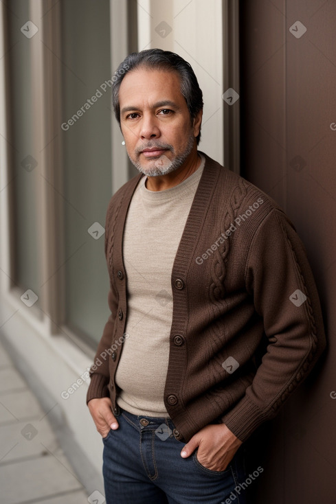 Panamanian 45 years male with  brown hair