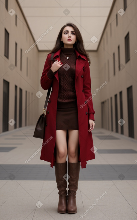 Azerbaijani adult female with  brown hair