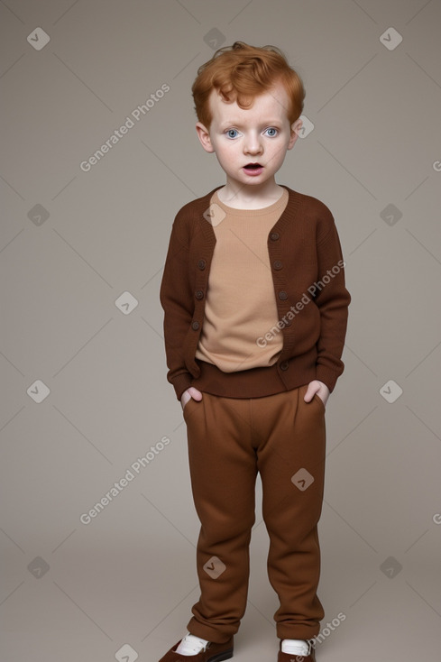 Libyan infant boy with  ginger hair