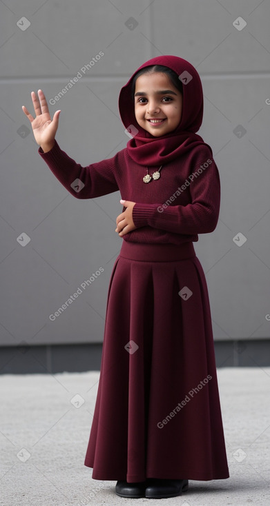 Qatari child girl 