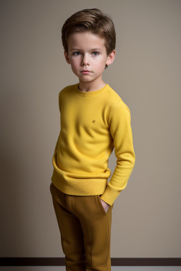 Dutch child boy with  brown hair