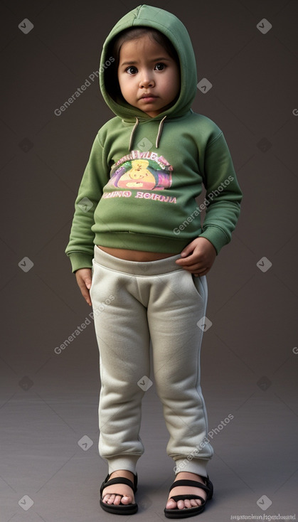 Bolivian infant girl 