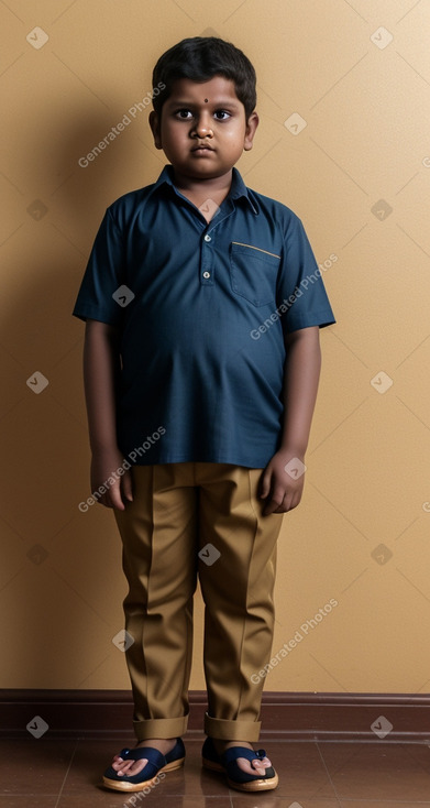 Sri lankan child boy with  ginger hair