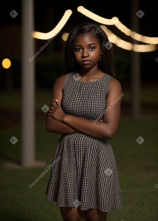 African american teenager female 