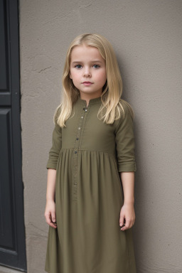 Dutch child female with  blonde hair