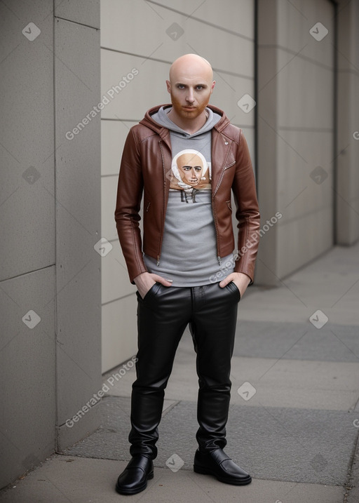 Turkish adult male with  ginger hair