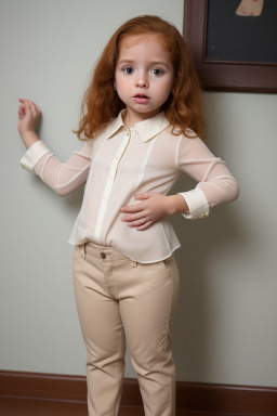 Dominican infant girl with  ginger hair