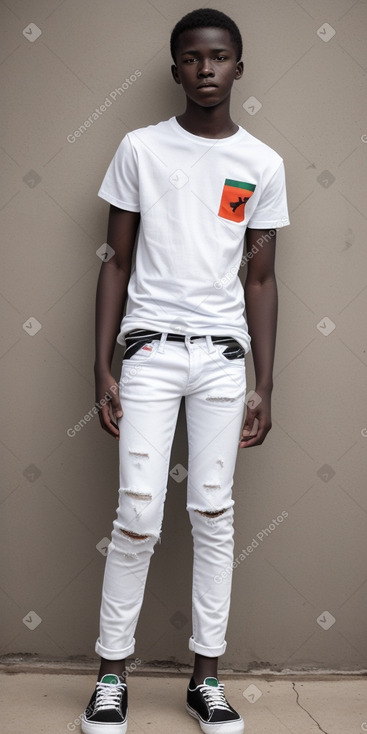 Zambian teenager boy 