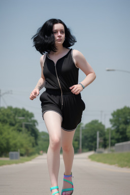 Polish adult non-binary with  black hair