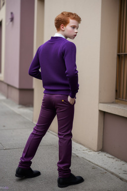 Dominican teenager boy with  ginger hair