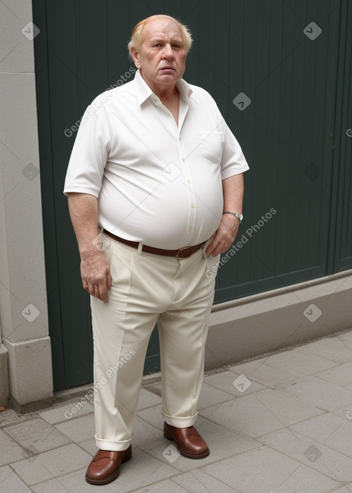 Uruguayan elderly male with  ginger hair