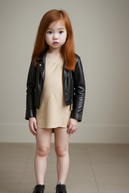 Thai infant girl with  ginger hair