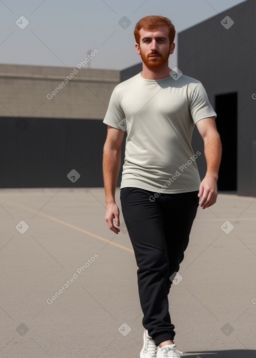 Emirati adult male with  ginger hair