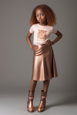 Child female with  ginger hair