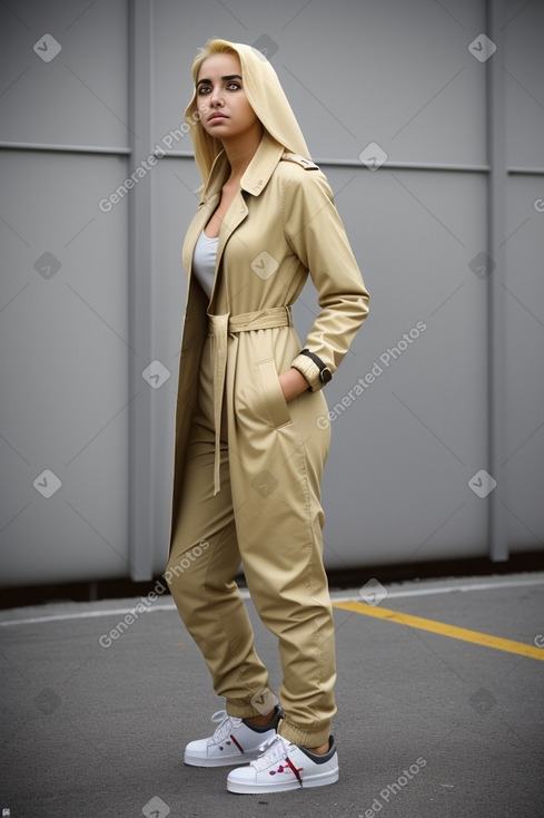 Emirati young adult female with  blonde hair