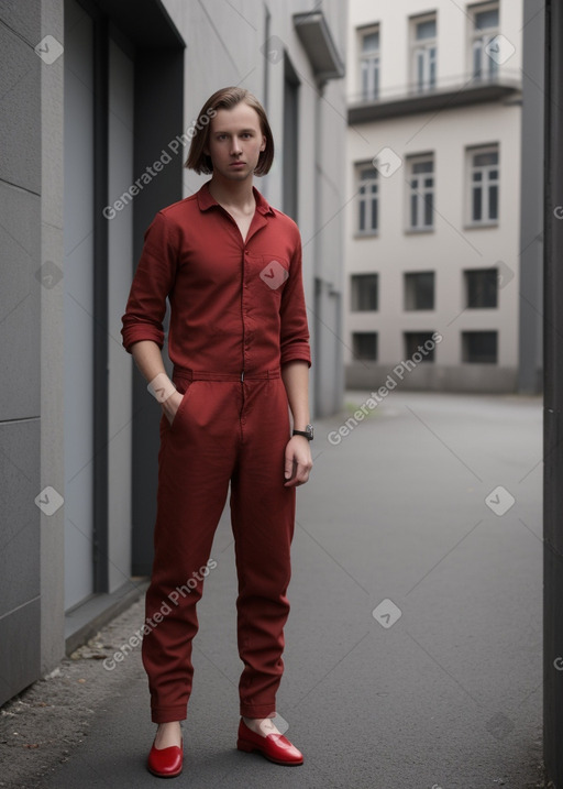 Estonian adult male with  brown hair