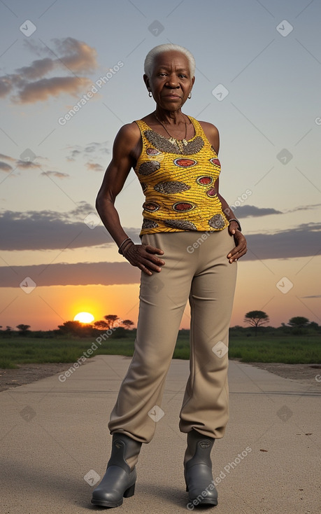 African elderly female 