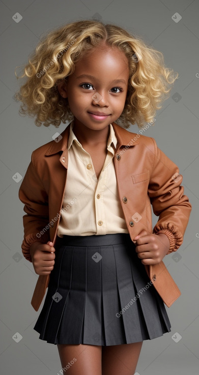 Child female with  blonde hair