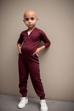 Venezuelan child boy with  brown hair