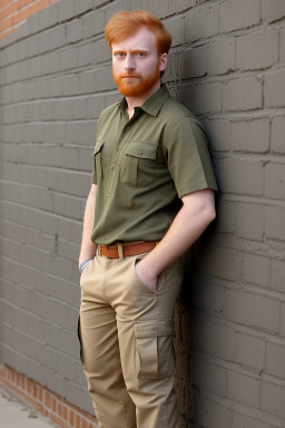 Pakistani adult male with  ginger hair