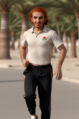 Emirati adult male with  ginger hair