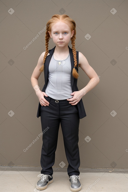 South african child girl with  ginger hair