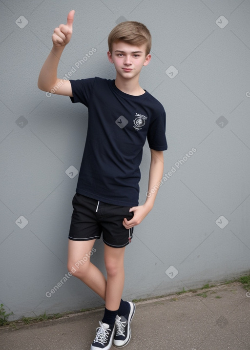 German teenager boy 