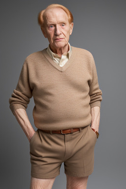 Austrian elderly male with  ginger hair