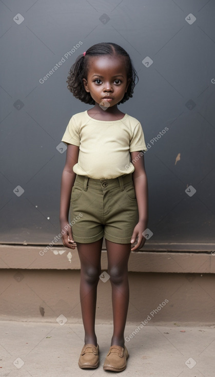 Ugandan child girl 