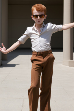 Armenian child boy with  ginger hair