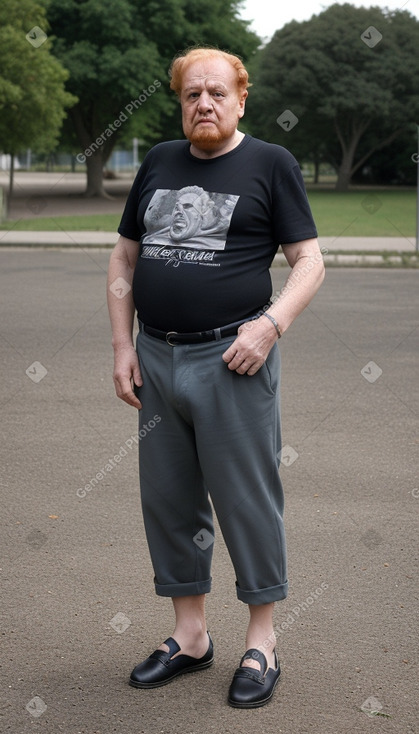 Greek elderly male with  ginger hair