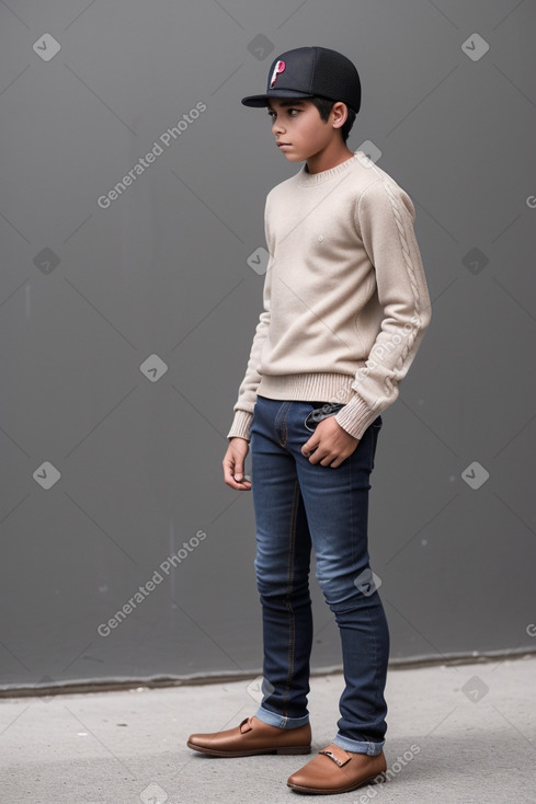 Peruvian teenager boy 