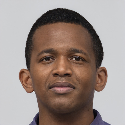 Neutral latino young-adult male with short  brown hair and brown eyes