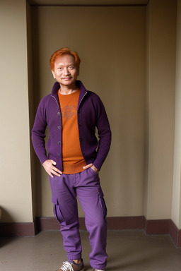 Nepalese 45 years male with  ginger hair