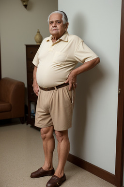 Brazilian elderly male with  brown hair