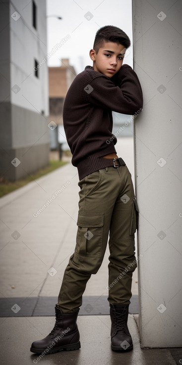 Colombian teenager boy 