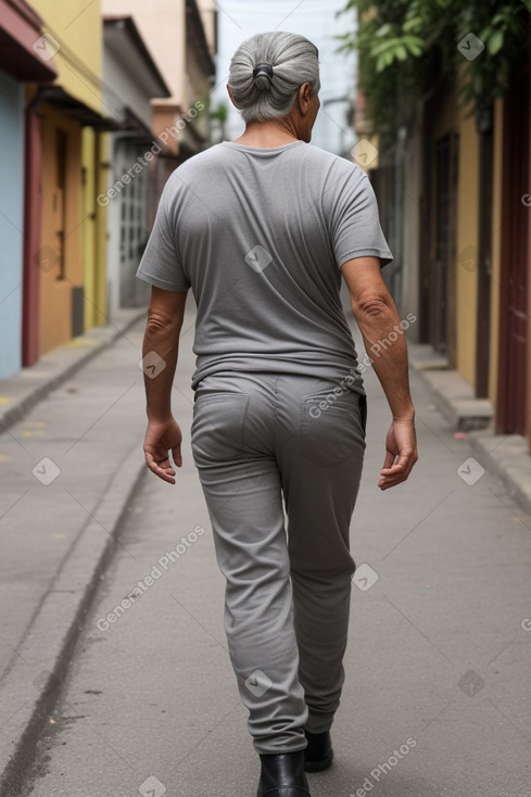 Nicaraguan middle-aged male with  gray hair