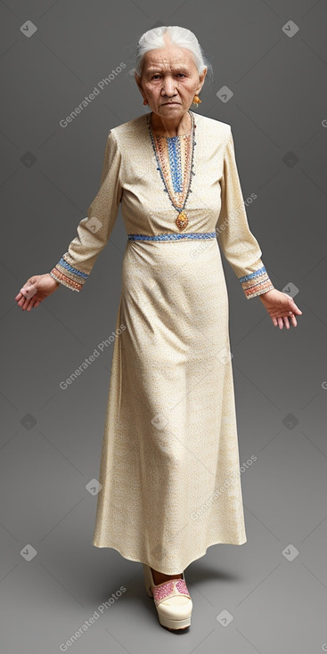 Uzbek elderly female 