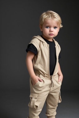 Greek infant boy with  blonde hair