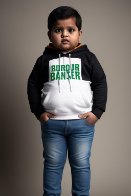 Bangladeshi infant boy with  ginger hair