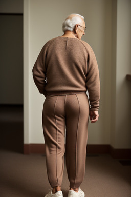 Mexican elderly male with  brown hair